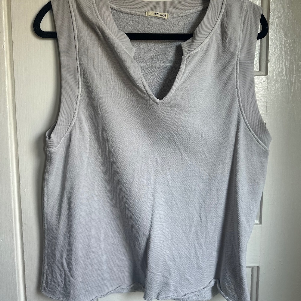 100% Cotton | Sweat Tank | Everlane